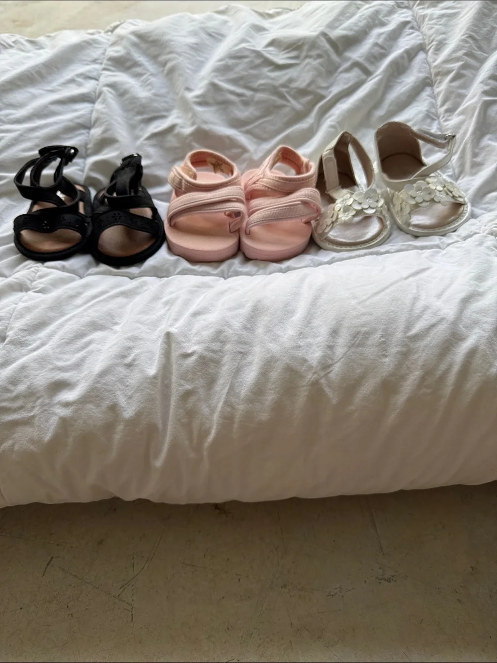 3-6 Month Girls Shoe Bundle